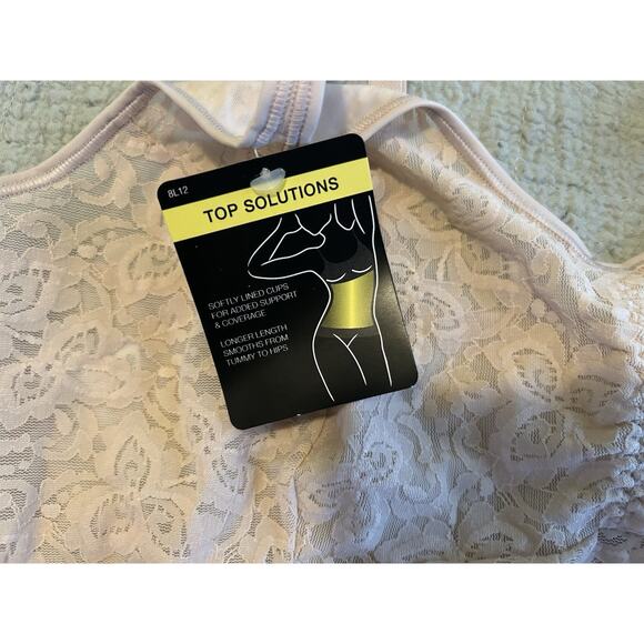 NWT Bali Lace Smooth Pink Control Body~Tummy Control XL - Picture 9 of 11